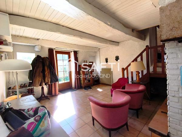 Très belle maison en pierre d'une surface habitable de 174 m2 avec terrain arboré de 2060 m2
