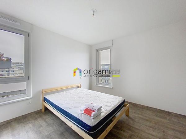 LINGOLSHEIM - Spacieux 2P meublé