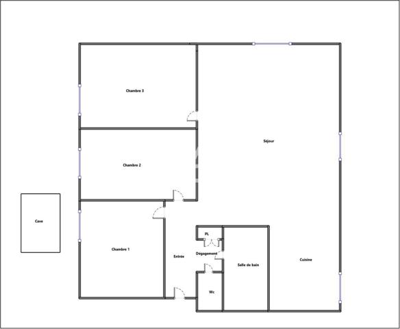 Appartement Cachan 4 pièce(s) 73 m2