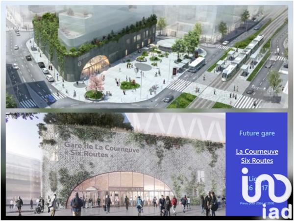 Apartment for sale 4 rooms 65 m² La Courneuve