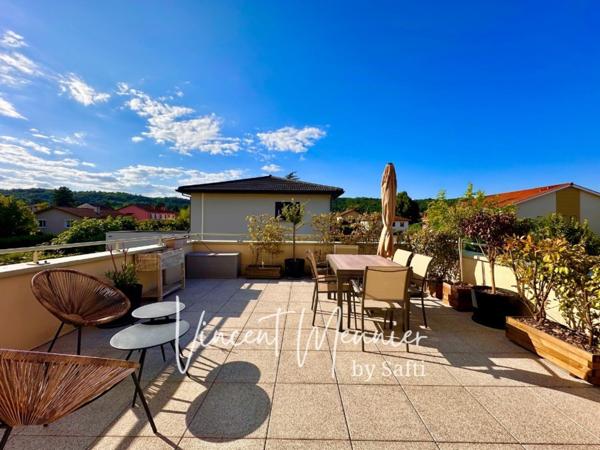 Appartement récent avec grande Terrasse et Garage !