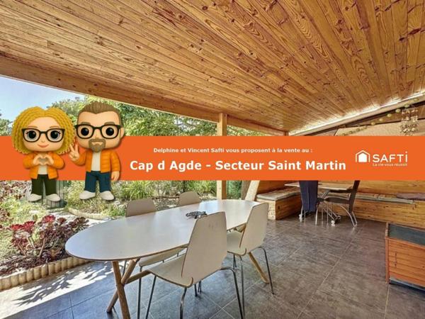 Cap d' Agde - Villa 44 m² -  Mont saint Martin