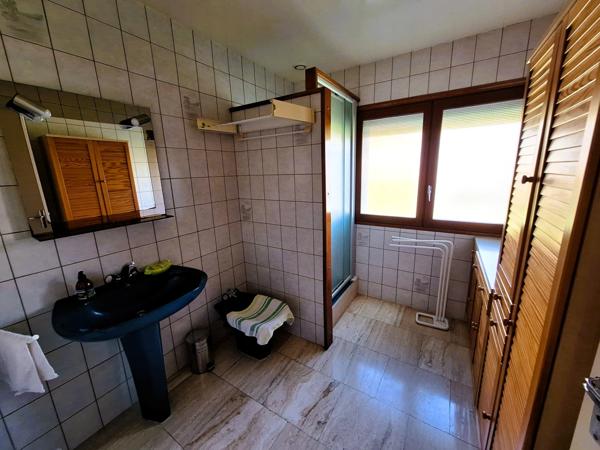 Maison à vendre proche d'Aire sur l'Adour, 202m², 7 chambres dont 1 suite parentale,2 garages et 1 hangar sur 3257m² de terrain arboré