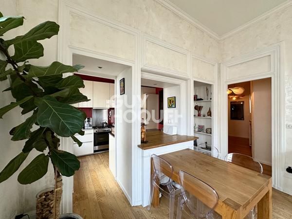 Coeur de Vaise- Appartement cachet - 3 chambres - bureau