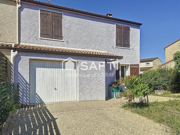 Charmante maison, mitoyenne à deux minutes de Cahors