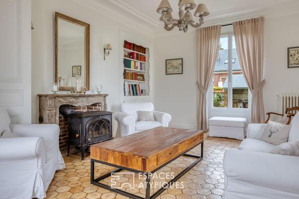 Maison de maître de 1860 dans un parc arboré