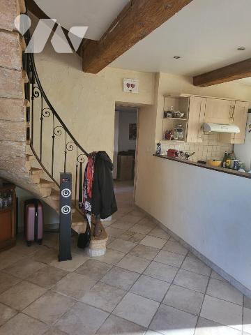 MONTANAY (69), maison ancienne rénovée 7 pièces 196m² habitable terrain 1360m²