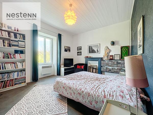 Grande maison bourgeoise en campagne du Rouillen a Ergue-Gaberic