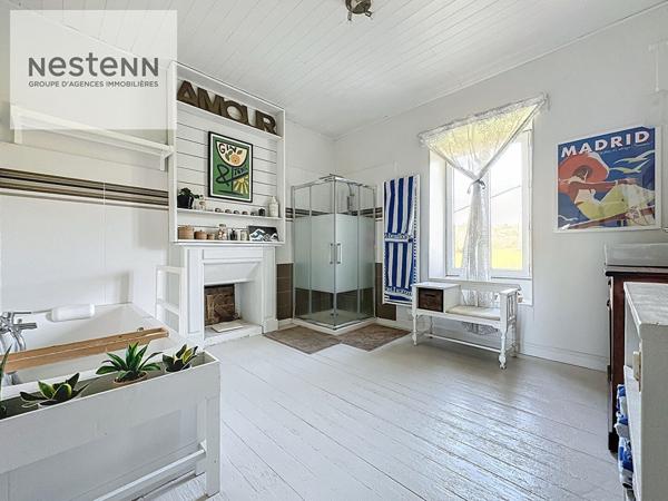 Grande maison bourgeoise en campagne du Rouillen a Ergue-Gaberic