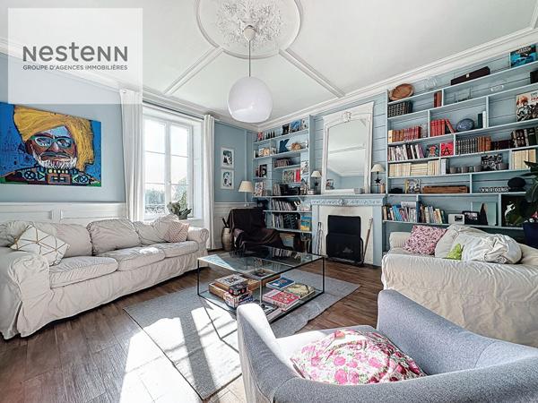 Grande maison bourgeoise en campagne du Rouillen a Ergue-Gaberic