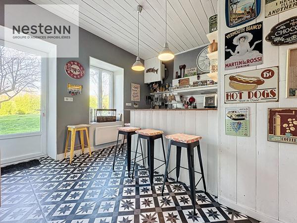 Grande maison bourgeoise en campagne du Rouillen a Ergue-Gaberic