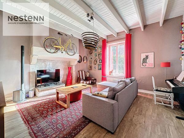 Grande maison bourgeoise en campagne du Rouillen a Ergue-Gaberic