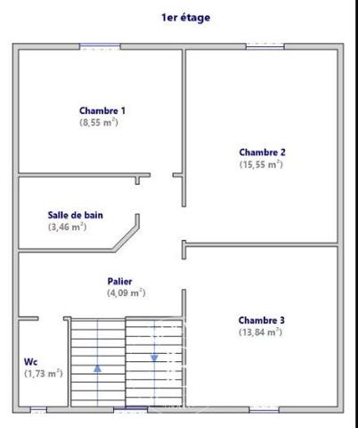 Le Chesnay, Maison 5 Chambres -  125 m² à vendre