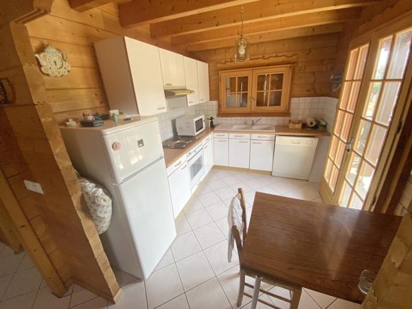Chalet avec vue panoramique sur le lac de La Balme