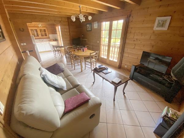 Chalet avec vue panoramique sur le lac de La Balme