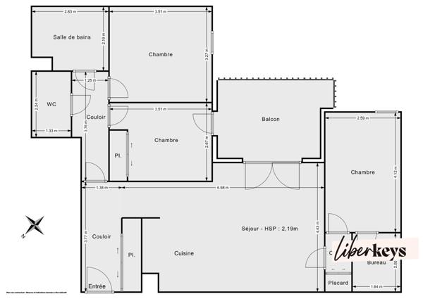Très bel appartement T4 avec balcon et garage double - Au cœur d'Azieu à Genas