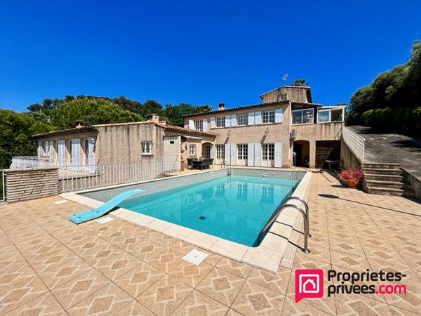Propriété de charme avec vue imprenable sur Saint-Paul-de-Vence