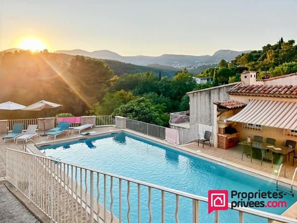 Propriété de charme avec vue imprenable sur Saint-Paul-de-Vence