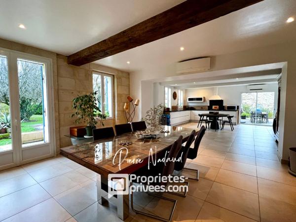 Maison 8 pièces 5 chambres à 15 minutes de Libourne