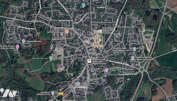GUIDEL - BOURG - Terrain à bâtir de 512m² dans quartier résidentiel