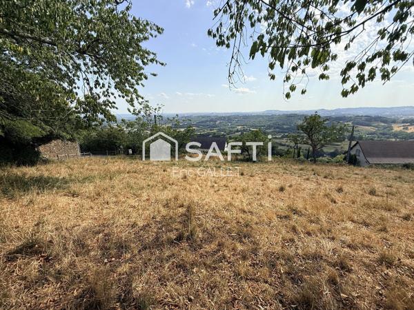 Terrain à bâtir avec vue imprenable