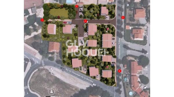Parcelles de 629 m². Terrains libres de constructeur. Elne.