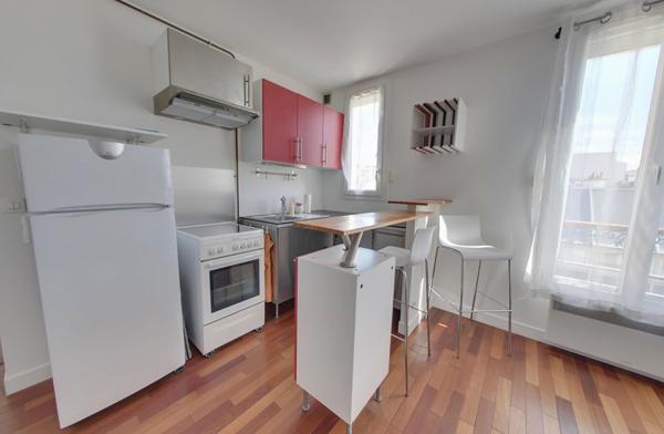 Appartement Ménilmontant 2 pièce(s) 25.53 m²