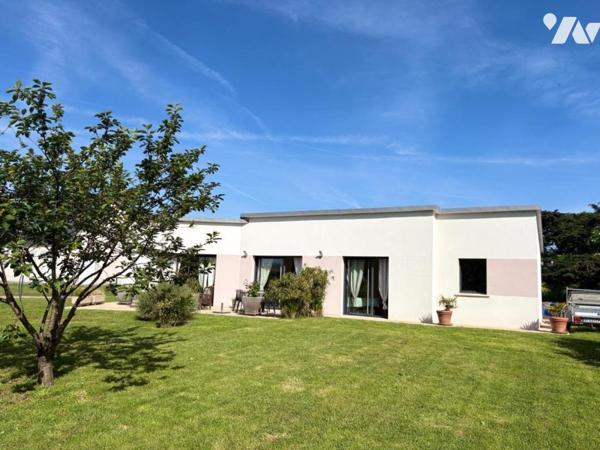 Maison contemporaine de plain pied