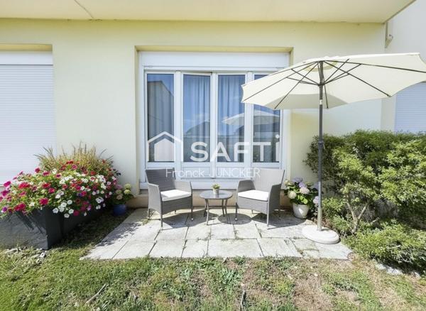 Appartement T2  Rez-de-chaussée avec Cave et Parking .