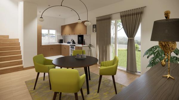 maison à vendre 4 pièces SAINT MARTIN EN BRESSE (71)