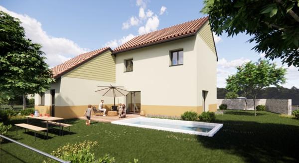 maison à vendre 4 pièces SAINT MARTIN EN BRESSE (71)