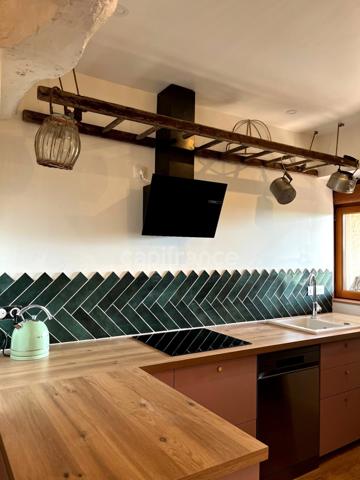 Maison de village en pierre avec gîte attenant entièrement rénovés & petit jardin proche de FLEURANCE (32)