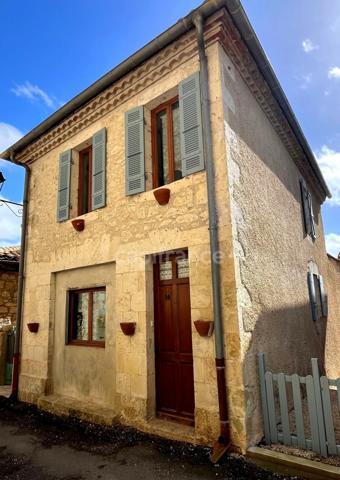 Maison de village en pierre avec gîte attenant entièrement rénovés & petit jardin proche de FLEURANCE (32)