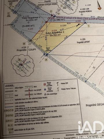 Terrain à vendre 765 m² Léojac
