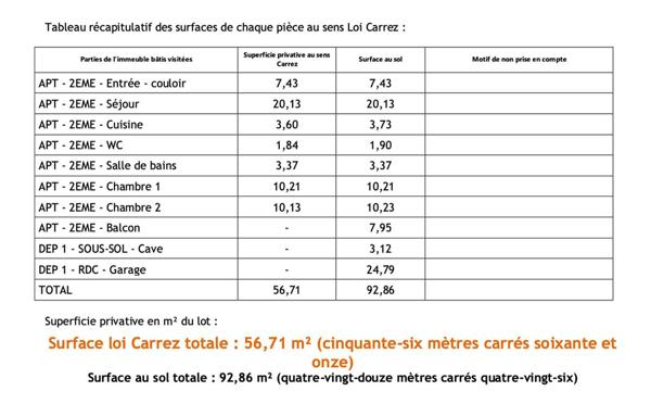 Appartement T3 + grand garage - Vue et emplacement exceptionnels