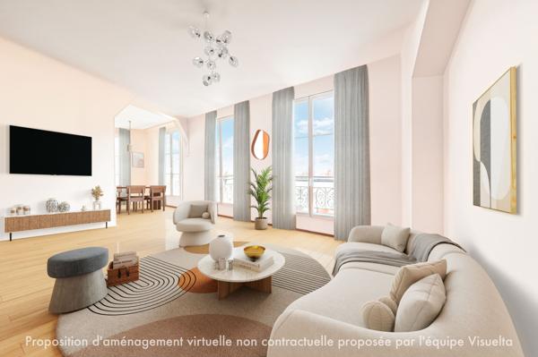 Appartement Duplex à vendre  6 pièces - 102,19 m2 PARIS - 75016