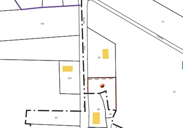 Bouhy (58310) Terrain arboré à bâtir avec compteur d'eau 1172m2