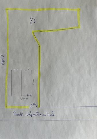 Bouhy (58310) Terrain arboré à bâtir avec compteur d'eau 1172m2