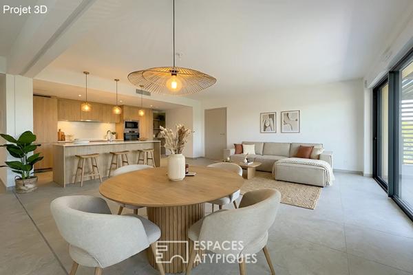 Appartement contemporain au coeur d’un écrin naturel