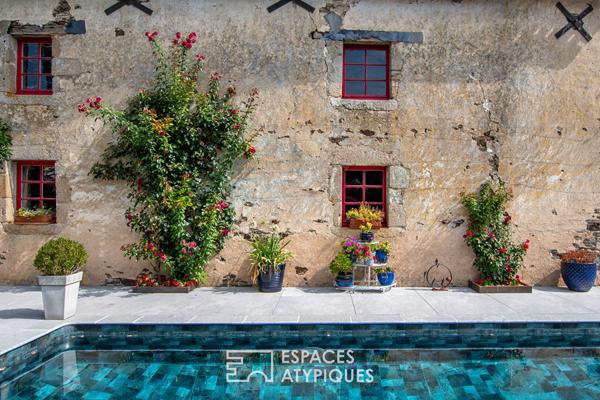 Élégante demeure du XIXe siècle avec piscine en coeur de ville