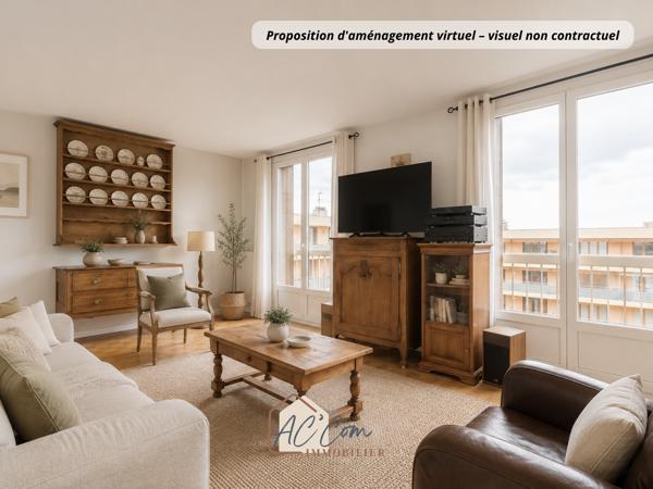 Les Hauts de Saint-Julien – Appartement 4 pièces 120m² - dernier étage - cave et parking privatif.