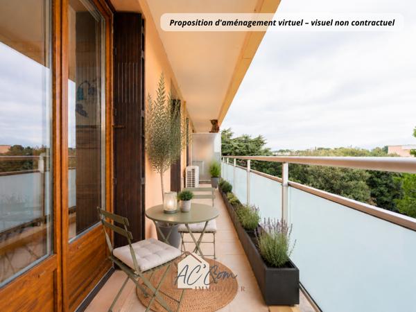 Les Hauts de Saint-Julien – Appartement 4 pièces 120m² - dernier étage - cave et parking privatif.