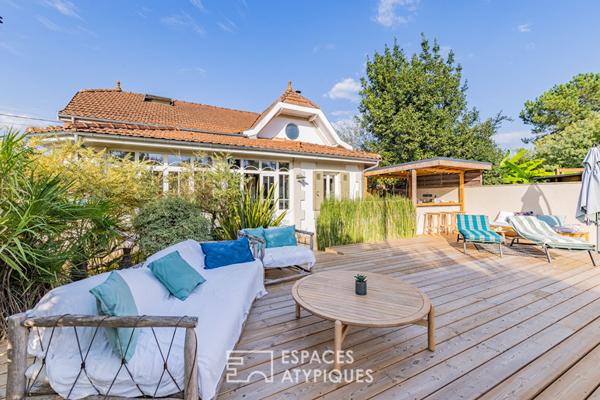 Parenthèse arcachonnaise colorée entre port et centre ville