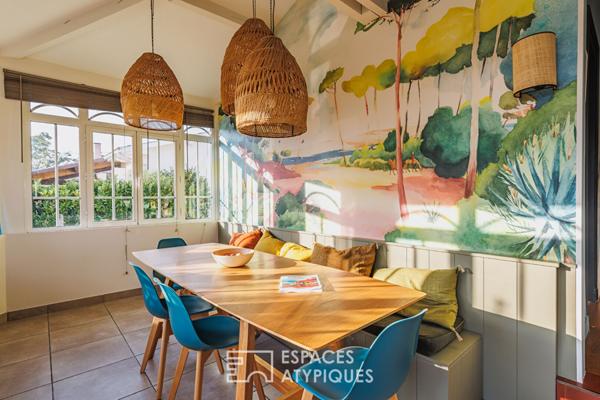 Parenthèse arcachonnaise colorée entre port et centre ville