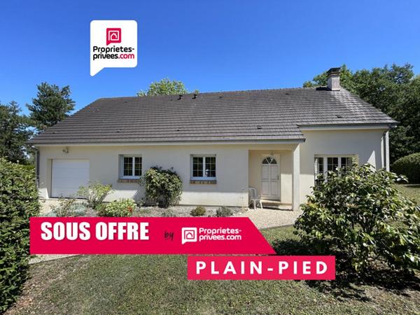 Maison 4 pièce(s) 98m2 PLAIN-PIED 3 chambres garage Abri de jardin  jardin 1500m2 287500 FAI