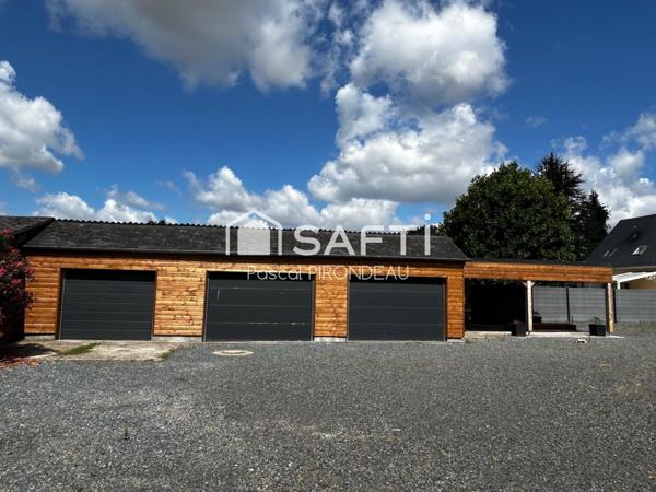 MAISON TRADITIONNELLE DE 141M2  ALLONNES (49)