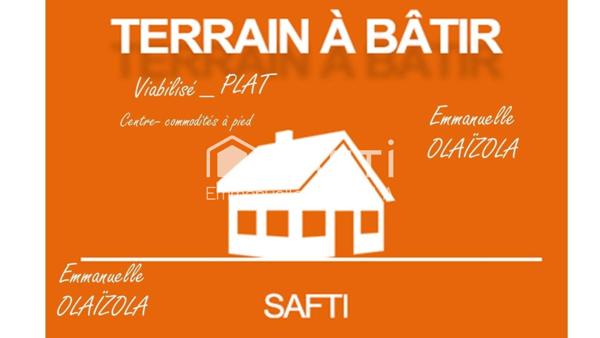 Plat ,viabilisé,au coeur de St Arnoult en Yvelines