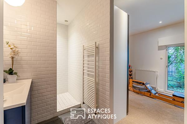 Loft contemporain familial avec patio aux perspectives spectaculaires