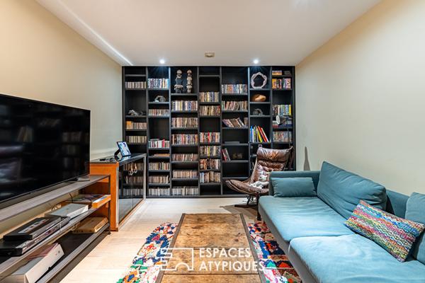 Loft contemporain familial avec patio aux perspectives spectaculaires