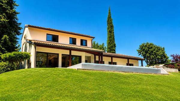 COLOMIERS CABIROL Villa d'architecte T8 255m² avec piscine et garage